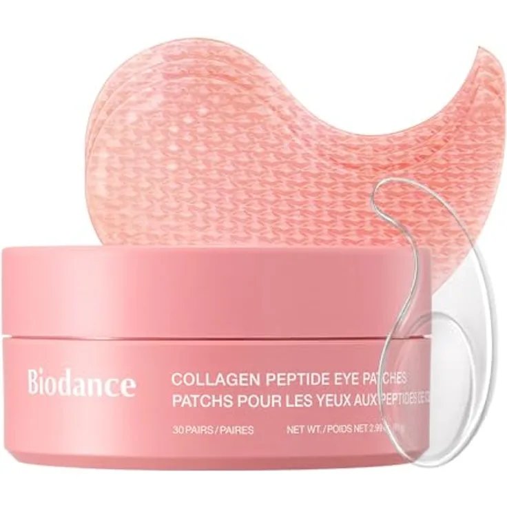 Biodance Collagen Peptide Eye Patches, 85 g, straffende Gelpolster gegen Falten, Schwellungen und Augenringe