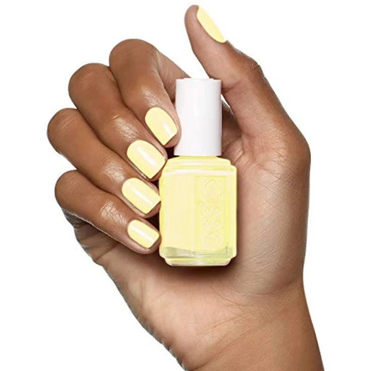 Essie Nagellack für farbintensive Fingernägel, Nr. 648 summer soul-stice, Gelb, 13,5 ml – Bild 5