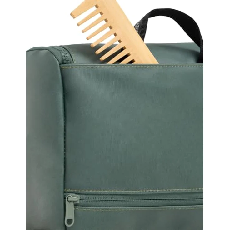 Vaude Banaba Kulturbeutel, 26 cm, in Agave, aus 100% Polyurethan, ideal für unterwegs – Bild 7