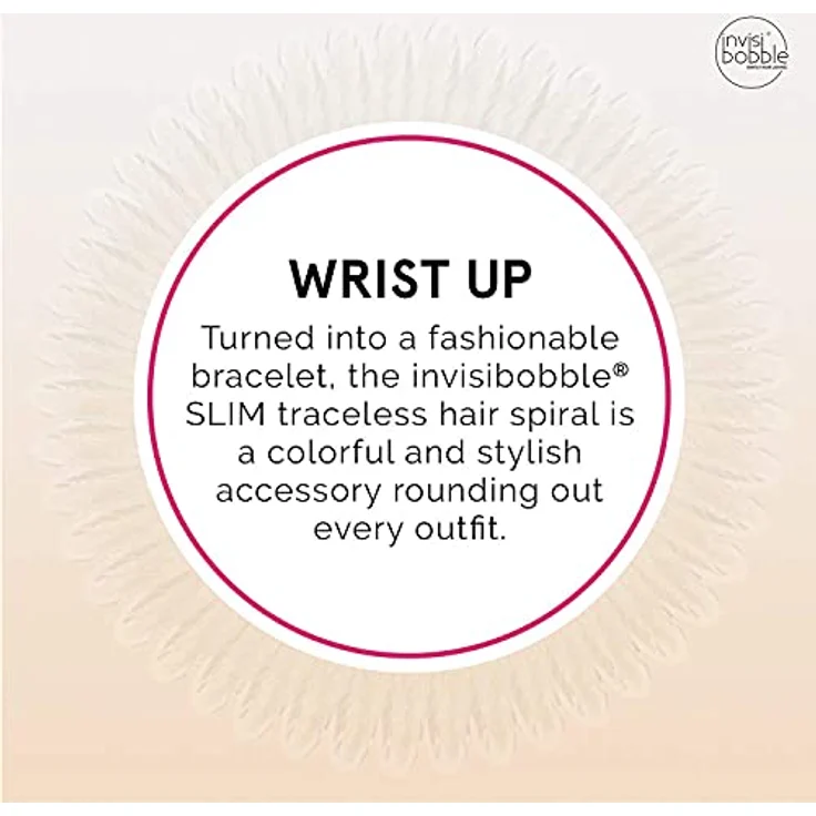 invisibobble Slim Haargummis, goldfarben – Bild 5