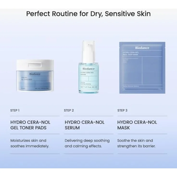 Biodance Hydro Cera-Nol Serum 30ml – 5% Panthenol, Ceramide & Hyaluronsäure – feuchtigkeitsspendendes Serum für empfindliche Haut – Bild 8