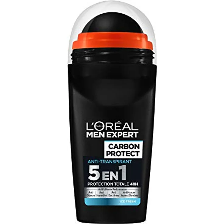 Men Expert L'Oréal Carbon Protect Ice Fresh Deodorant für Herren, 6er pack (6 x 50 ml) – Bild 2