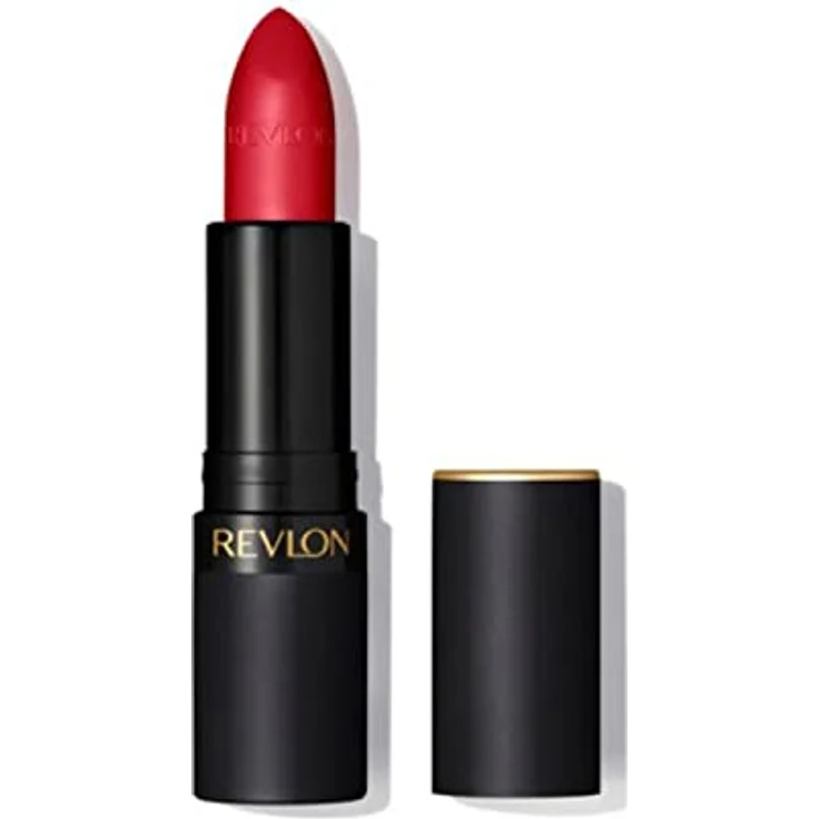 Revlon Super Lustrous The Luscious Mattes, Lippenstift mit Matt-Effekt, 017 Crushed Rubies, 4.2g - Maximale Pigmentabdeckung, feuchtigkeitsspendende Formel, moderne Farbtöne – Bild 1