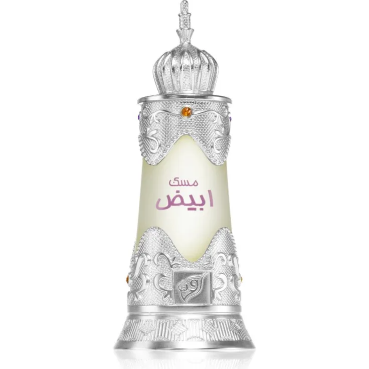 Afnan Musk Abiyad, Parfümöl Unisex, Moschusduft, 20 ml
