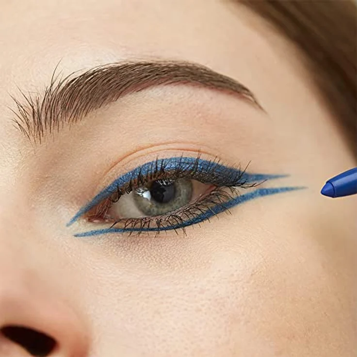 3INA The 24H Automatic Eye Pencil Eyeliner, wasserfester Kajalstift in Blau, 0,28 g – Bild 5