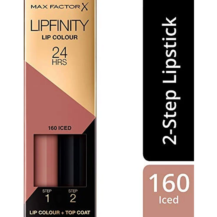 Max Factor Lipfinity Lippenstift 1,8 g in Farbe 160, hochpigmentierte langanhaltende Formel mit feuchtigkeitsspendendem Top Coat – Bild 2