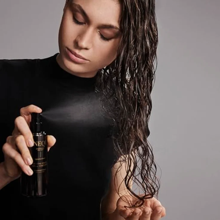 NEQI DIAMOND GLASS Styling Anti-Frizz Spray Curly 180ml – Definierte Locken, Langanhaltende Sprungkraft, Feuchtigkeitsschutz, Strahlender Glanz, Hergestellt in Italien – Bild 3