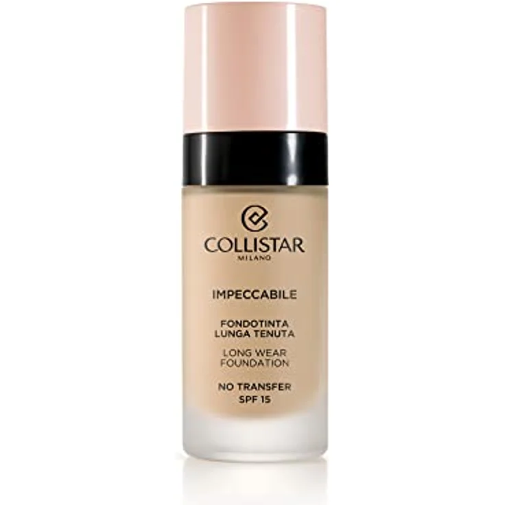 Collistar Impeccabile Foundation mit langem Halt, No transfer, sofortige Feuchtigkeitsversorgung, natürliches mattes Finish bis zu 12 h, fühlt sich an wie eine zweite Haut, variable Deckkraft, 30 ml – Bild 1