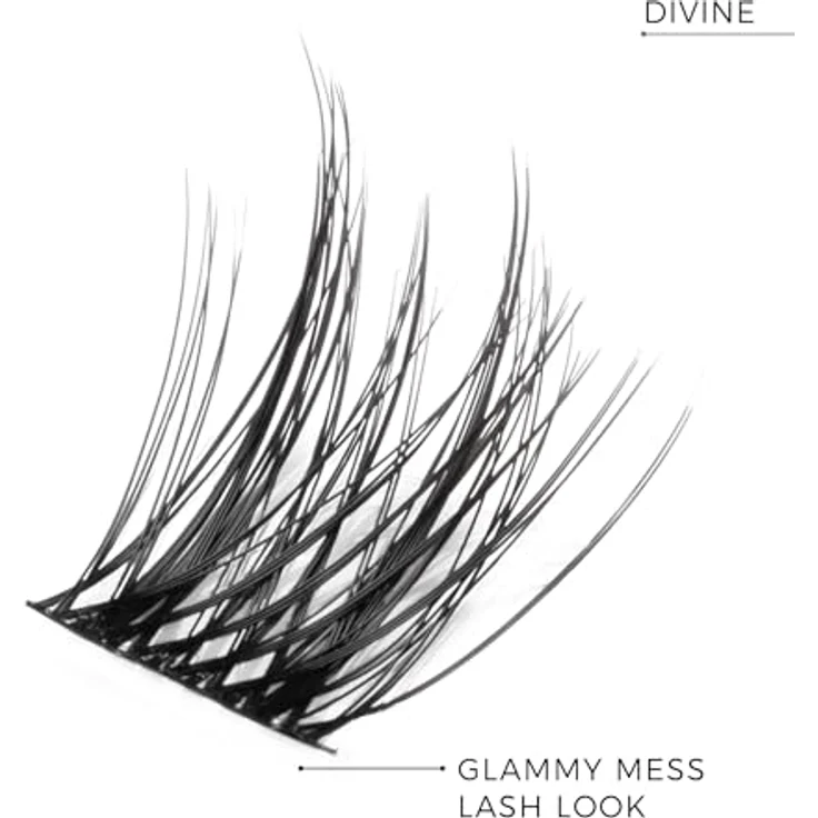 NANOLASH Divine Wimpern, Falsche Wimpern für Wimpernverlängerung, 36 Segmente in 10 mm, 12 mm und 14 mm – Bild 3