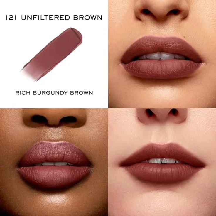 Lancôme L'Absolu Rouge Intimatte, Lippenstift mit 12 Stunden Halt, 3,4 g, Not Flirting (Farbcode 130) – Bild 2