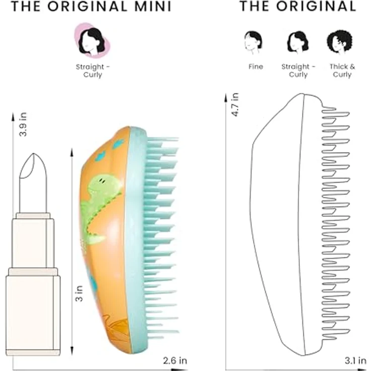 Tangle Teezer The Original Mini Dino Mighty  No Tangle Bürste – Bild 8