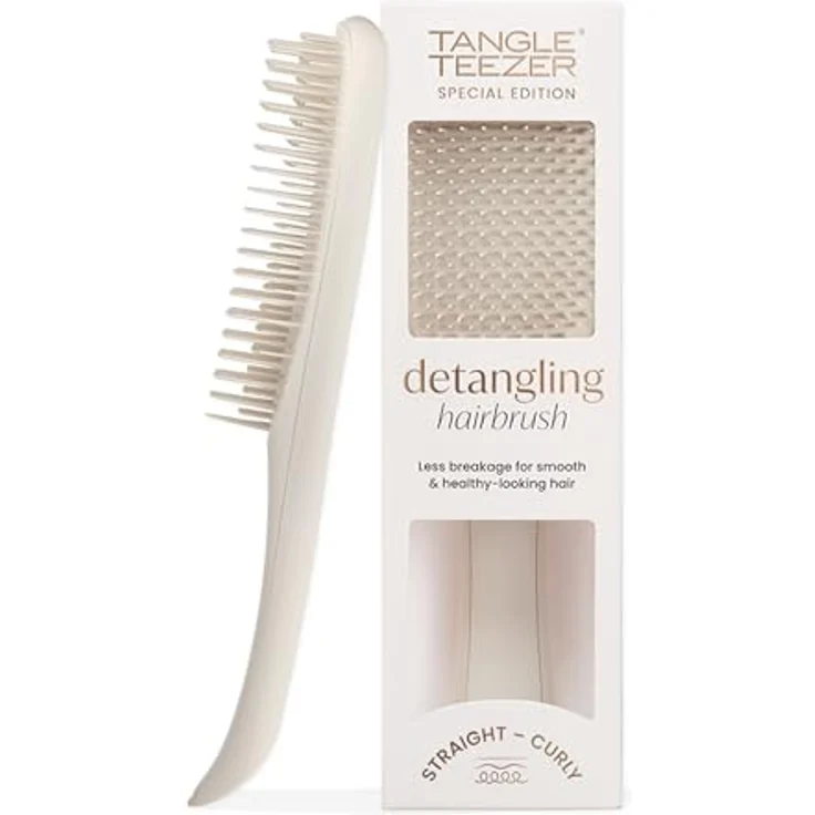Tangle Teezer Ultimate Detangler, Entwirrungsbürste für nasses und trockenes Haar, zweistufige Borsten, Bimssteingrau, matte Oberfläche – Bild 1