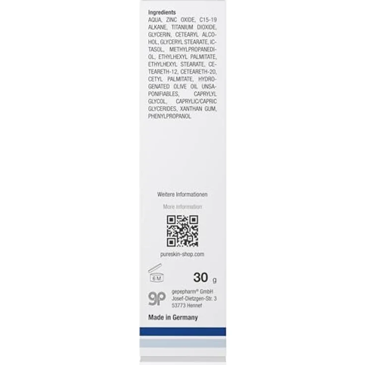 AKNEDERM Creme intens 30g - Anti Pickel Creme mit Zink - mattierende Zink Creme gegen Pickel - ohne Parfüm - vegan – Bild 4