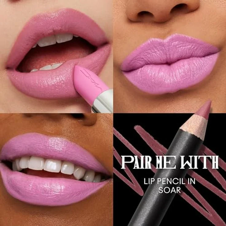 MAC Cosmetics Macximal Sleek Satin Lipstick 829 Saint Germain 3,5 g - Pastellrosa – Bild 3
