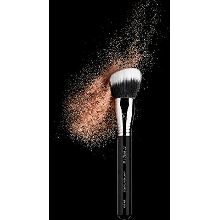 Sigma Beauty Complexion Air Brushes F53, Air Contour/Blush Brush mit Duo-Faser, weich abgewinkeltem Bürstenkopf – Bild 6