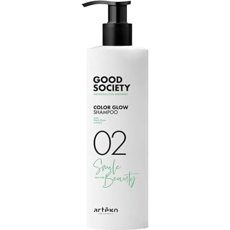 Artego Good Society Color Glow 02 Shampoo, 1000 ml, hochwertige Haarpflege für Erwachsene, Unisex