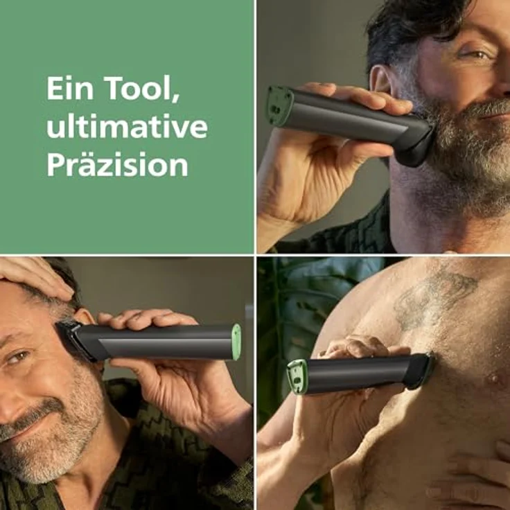 Philips Multigroom Serie 7000, 19 in 1 Bartpflege Trimmer, grau – Bild 2