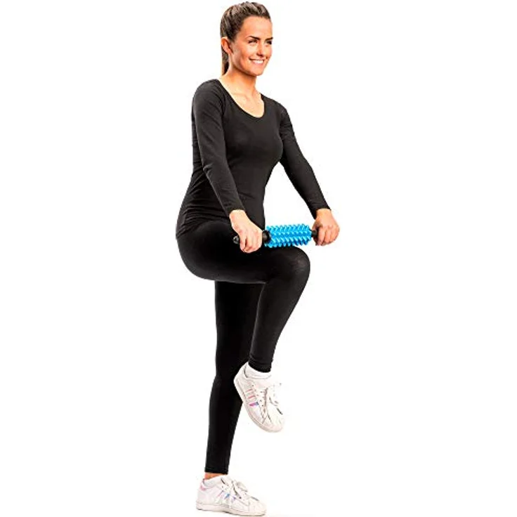 Maximex Massageroller, Faszien Massageroller mit Triggerpunkt Noppen, 39 x 6 x 6 cm, 1-tlg. – Bild 2