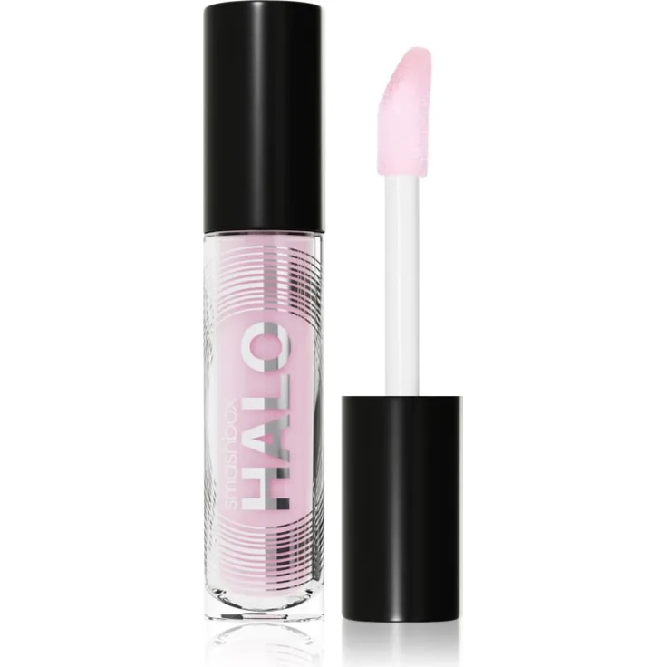 Smashbox Halo Plump + Glow Lip Gloss, hydratisierendes Lipgloss für mehr Lippenvolumen, Farbton Beam, 4.6 ml
