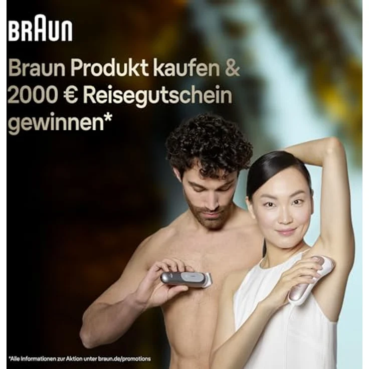 Braun Series 8, Elektrorasierer mit 4+1 Technologie, SensoAdapt-Technologie, 60 Minuten Akkulaufzeit, wasserdicht, inkl. Reiseetui und SmartCare Center – Bild 7