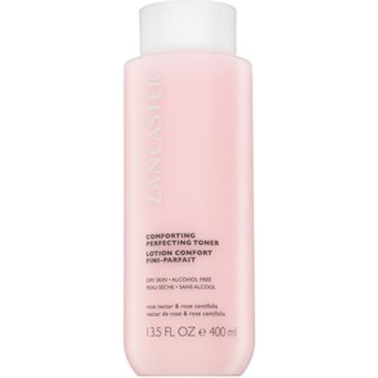 Lancaster Cleansing Block Comforting Perfecting Toner 400 ml, für trockene und empfindliche Haut, Alkoholfrei