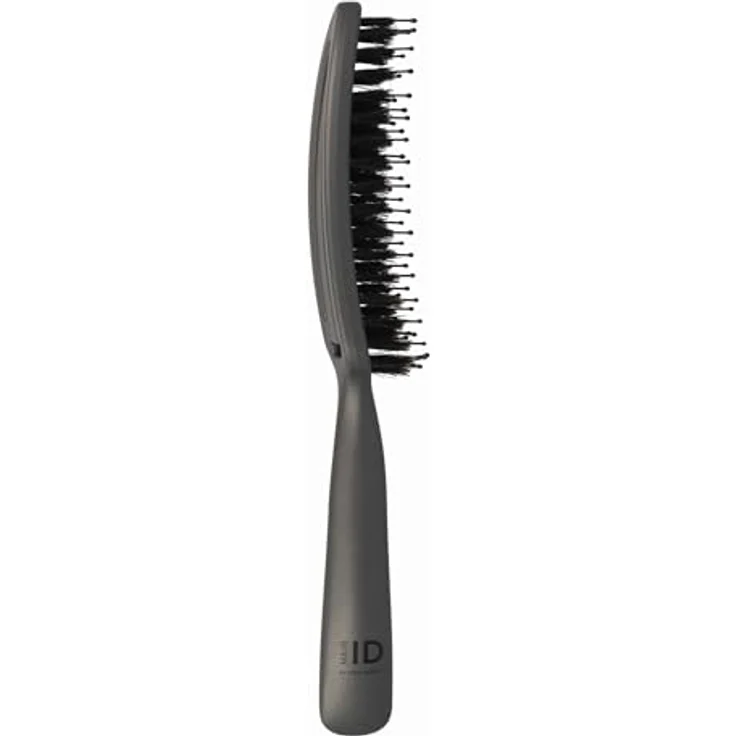 PARSA Beauty HAIR ID Seidenglanz-Spiral-Kamm, Entwirrkamm für glänzendes Haar, grau, ergonomischer Griff, ideal für nasses und trockenes Haar – Bild 1