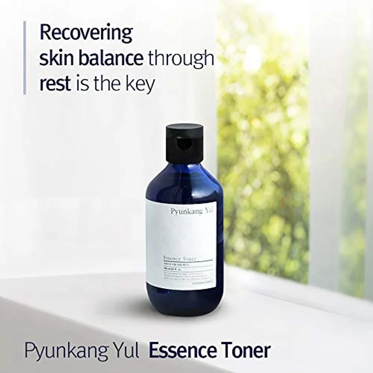 Pyunkang Yul Essence Toner, hochkonzentriertes Essenz-Gesichtswasser für intensive Feuchtigkeitspflege, 7 Inhaltsstoffe, dermatologisch getestet, 100ml – Bild 5