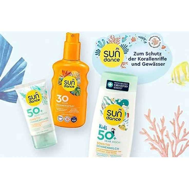 SUNDANCE Kids Sensitiv Sonnenmilch LSF 50+, 200ml – Bild 4