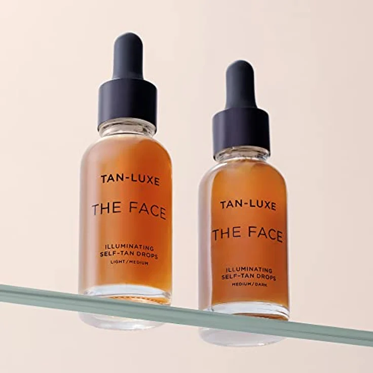 Tan-Luxe The Face Illuminating Self-Tan Drops Serum Light/Medium 30 ml – Bild 2