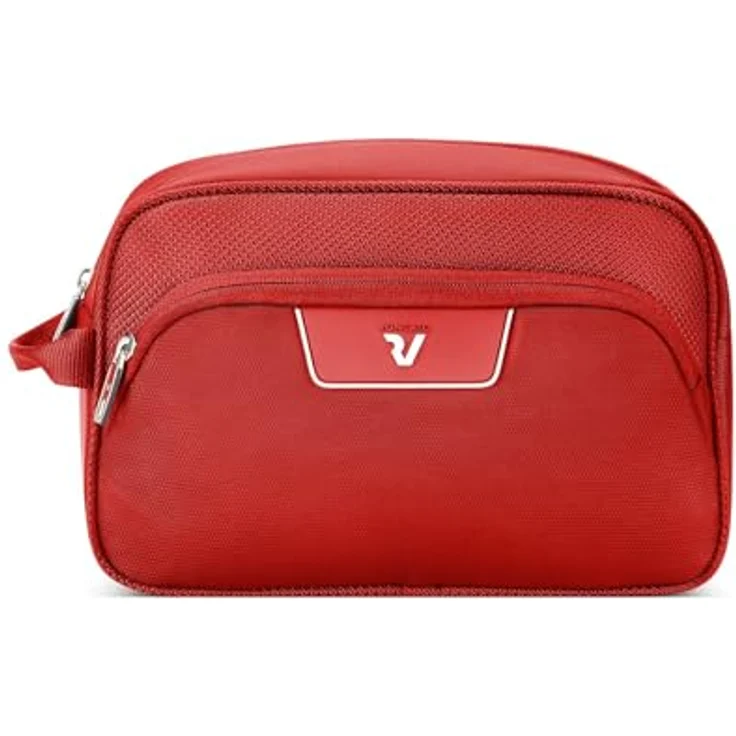 Roncato Necessaire Kulturbeutel 28 cm, Rot 28 x 17 x 10 cm, 4 l, mit vielen Fächern – Bild 2