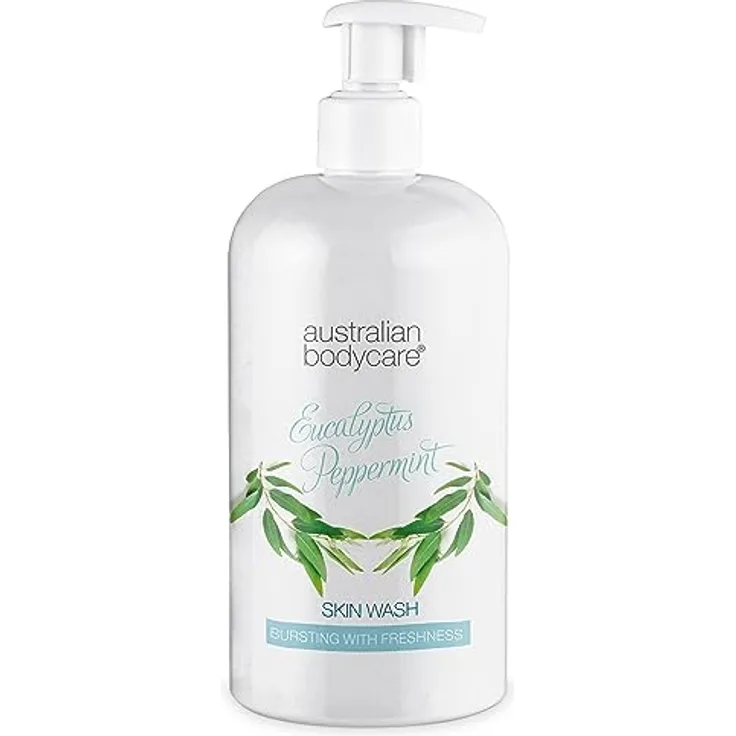 Australian Bodycare Skin Wash Professional 500 ml | Teebaumöl + Eukalyptus Duschgel | Macht die Haut weich | Ideal bei unreiner Haut oder vor der Haarentfernung.