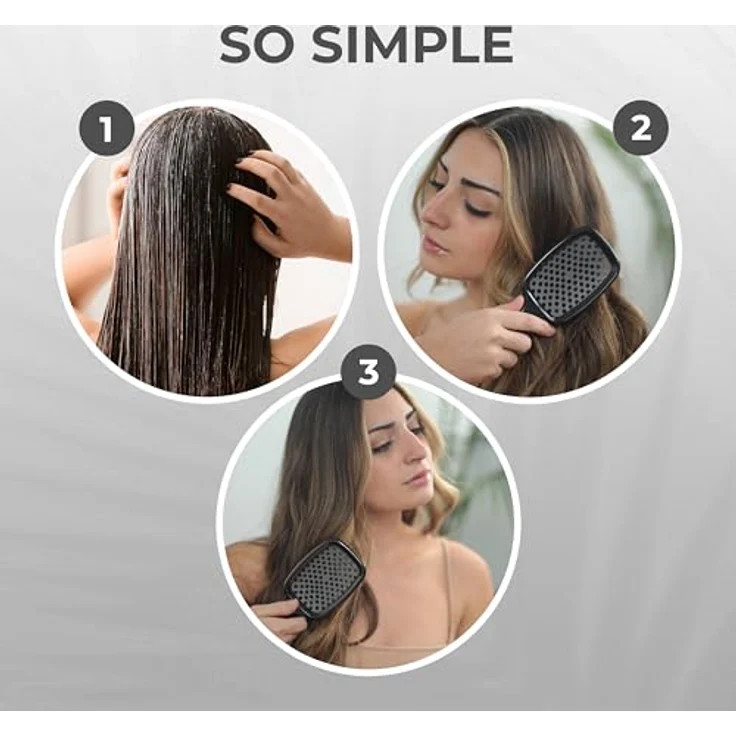 UNbrush Original Collection Detangling Hair Brush, Moonlight Detangler für sanftes Entwirren, unisex – Bild 7