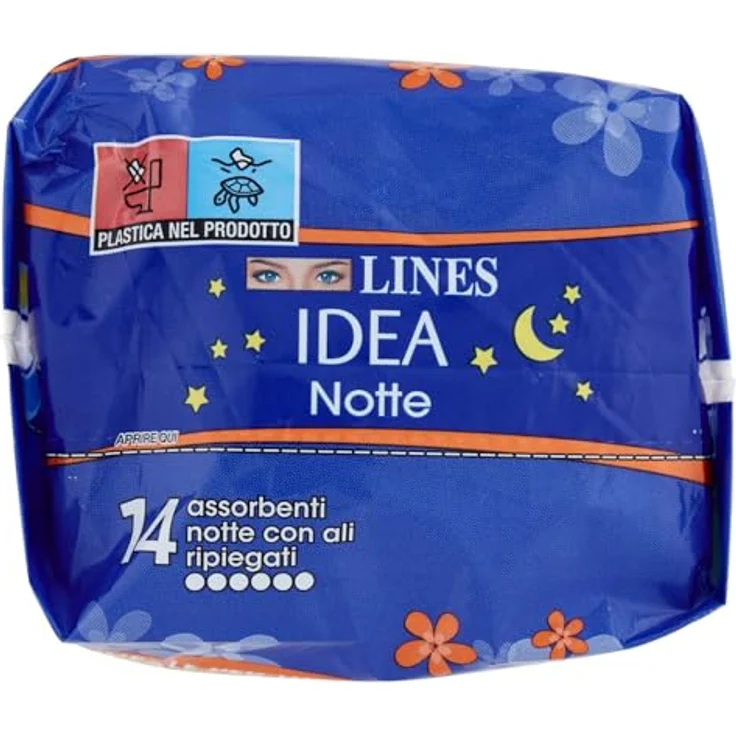 ACE Lines Idea Notte X 14 Ripiegato, Damenbinden, FATER – Bild 5