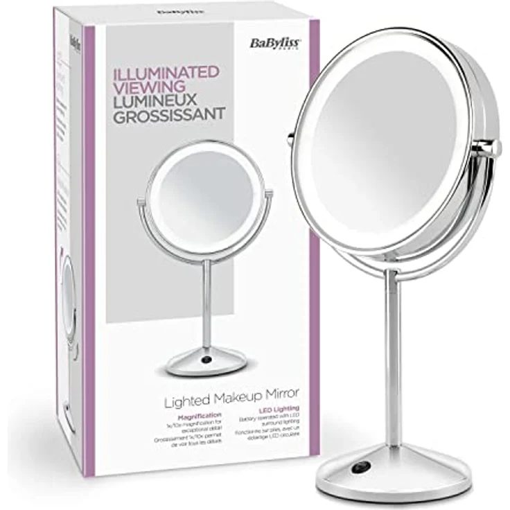 BaByliss Lighted Makeup Mirror  Kosmetikspiegel 1 Stk No_Color – Bild 7