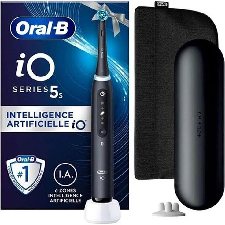 Braun Oral-B IO5, Elektrische Zahnbürste mit 5 Reinigungsmodi, Bluetooth-Technologie und Timer-Funktion