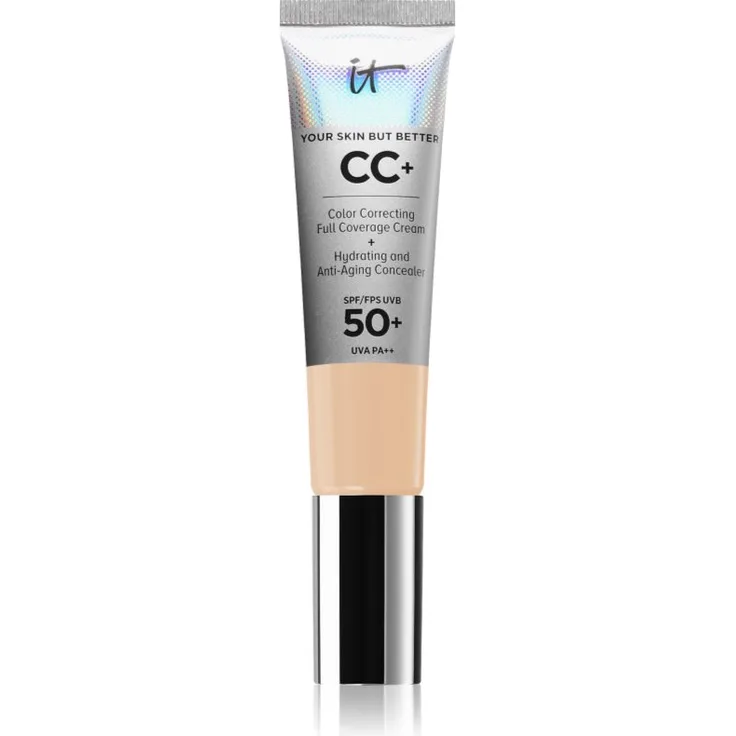 IT Cosmetics Your Skin But Better CC+ CC Cream SPF 50+, getönte Tagescreme für Damen, Farbton Fair Ivory, 32 ml