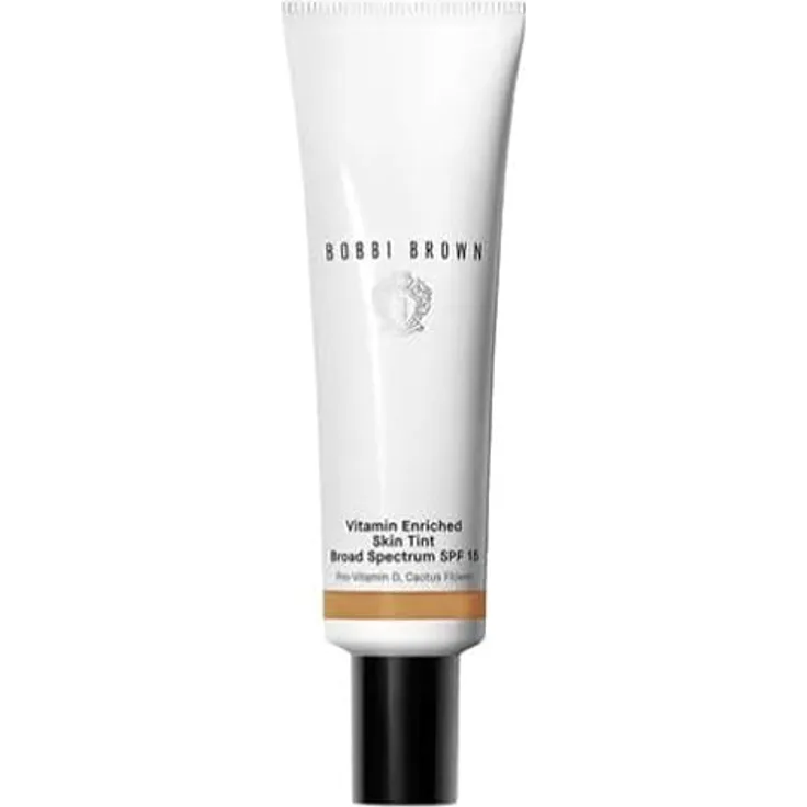 Bobbi Brown Vitamin Enriched Skin Tint Foundation, 50 ml - natürliche Deckkraft, 17 Farbnuancen, Lichtschutzfaktor 15