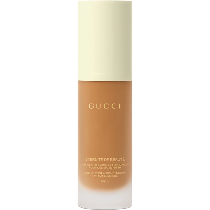 Gucci Éternité de Beauté SPF 15 Foundation, 30 ml, Farbe 330W - Warm Medium, 24h Haltbarkeit, hohe Deckkraft