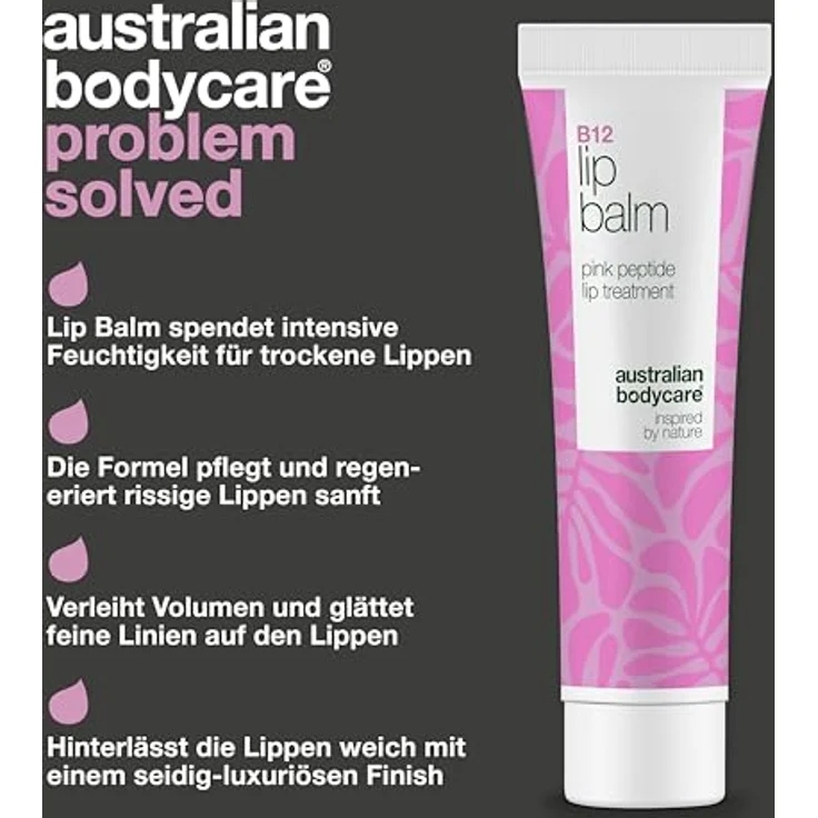 Australian Bodycare B12 Lippenbalsam, feuchtigkeitsspendend, 15 ml – Bild 3