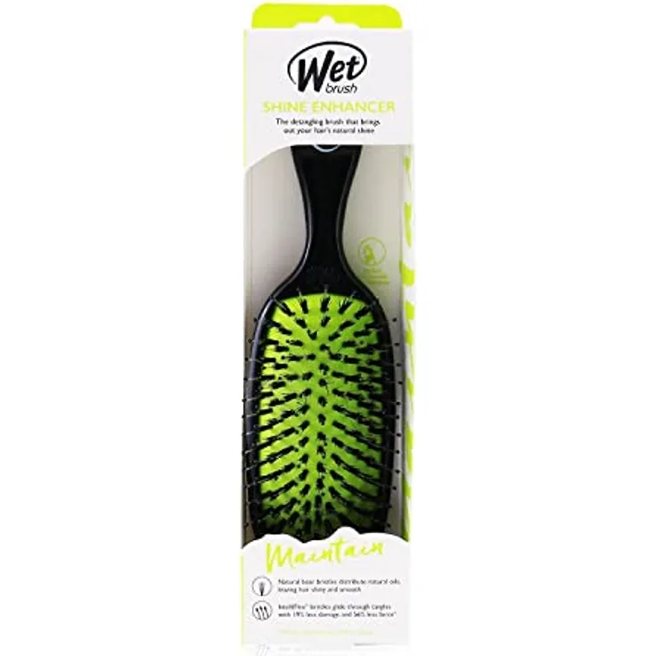 Wet Brush Shine Enhancer Haarbürste, Schwarz