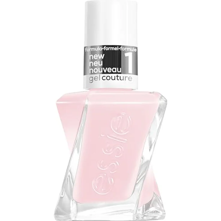 essie langanhaltender Nagellack mit glänzendem Finish, Maniküre ohne UV-Licht, Gel Couture, Farbe: Nr. 484 matter of fiction, Rosa, 1 x 13,5 ml – Bild 1