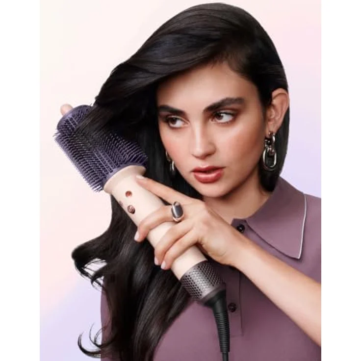 Dyson Airsmooth™ Warmluftbürste, ergonomisch mit dualer Borstentechnologie, rosa – Bild 3