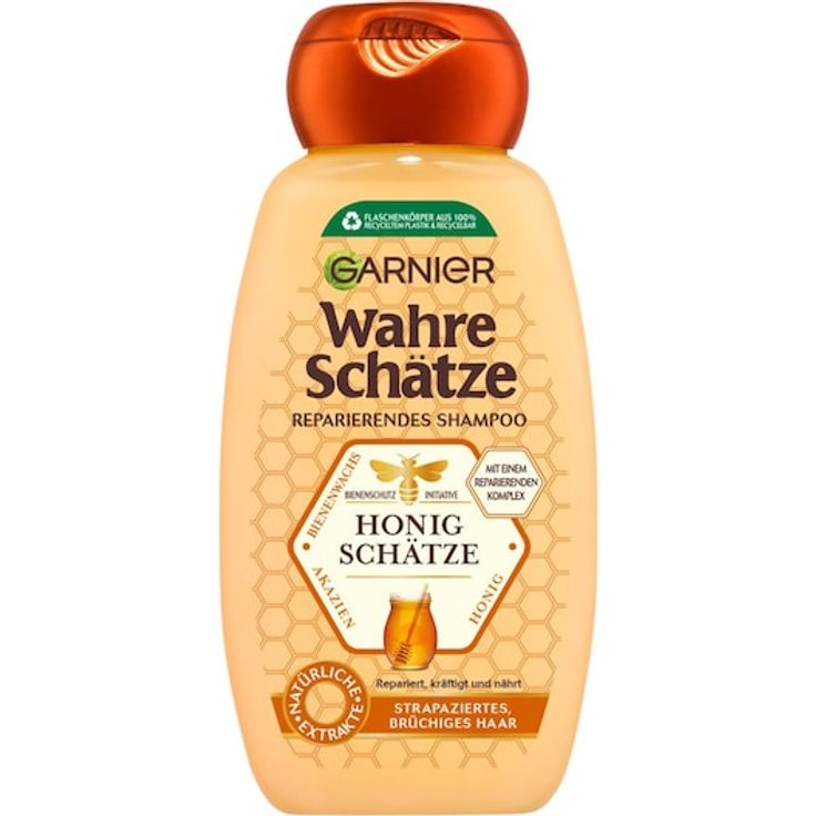 GARNIER Honig Geheimnisse Shampoo, reparierend mit Akazienhonig und Bienenwachs, 250 ml