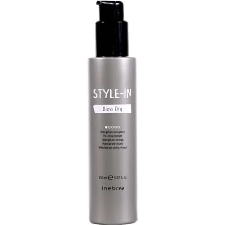 Inebrya Blow Dry - Hydro Gel Pre-Trocknung - 150 ml - Cremige Emulsion für krauses Haar – Bild 1