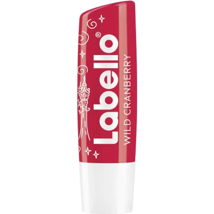 Labello Wild Cranberry Limited Disney Princess Edition, Lippenpflegestift mit fruchtigem Aroma, 24h Pflege für Kinder ab 3 Jahren (4,8 g) – Bild 4