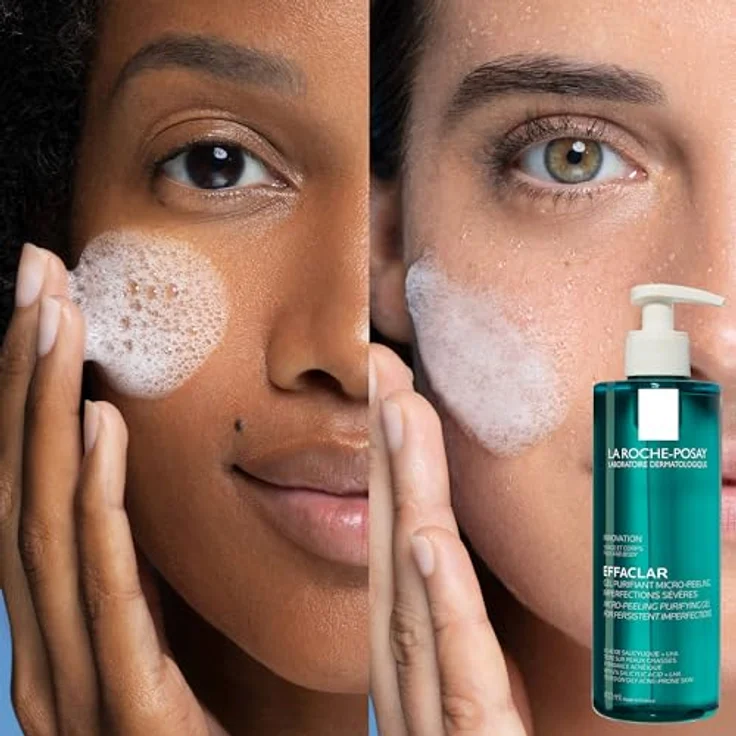 La Roche-Posay Effaclar Mikro-Peeling Reinigungsgel 400 ml, für Damen und Herren empfohlen – Bild 4