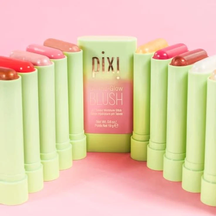 Pixi On The Glow Blush, feuchtigkeitsspendendes Rouge-Stick mit Ginseng und Aloe Vera, 19 g – Bild 9