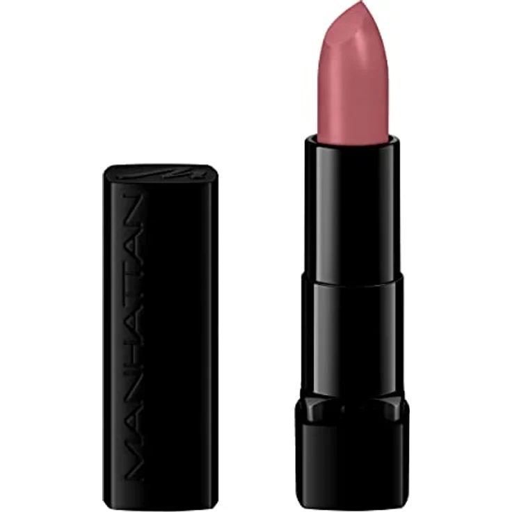 Manhattan Lasting Perfection Matte Lipstick, Fb. 600 Perfect Nude, langanhaltender Lippenstift mit mattem Finish, 4,5 g – Bild 1
