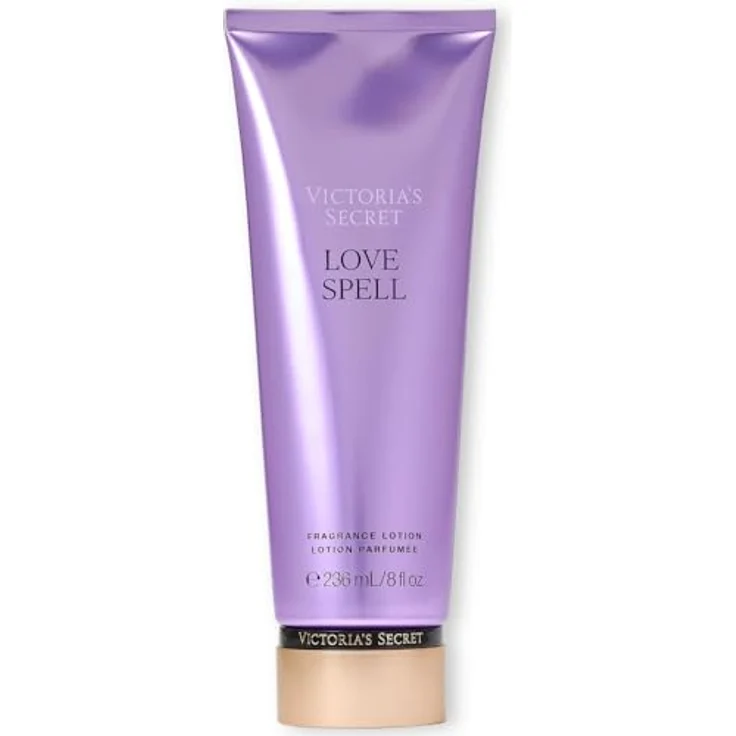 Victoria's Secret Love Spell Body Lotion, 236 ml mit fruchtig-blumigem Duft von Pfirsich und Kirschblüte – Bild 1