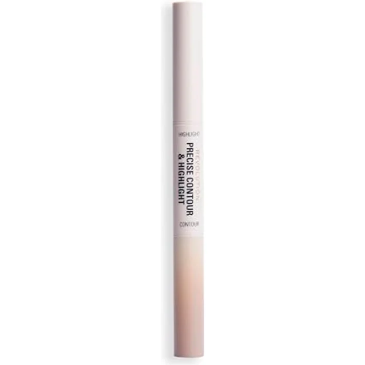 Makeup Revolution Precise Contour & Highlight, beidseitiger Konturenstift, Farbton Medium, 1.45 g, vegan, für natürliche Bräune und Definition der Gesichtskonturen – Bild 2
